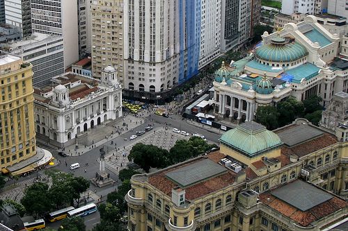 Região do Centro do Rio de Janeiro, próximo ao Museu Judaico